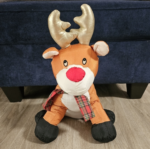 ✨️Super Cute Stuffed Light Rudolph the Red Nose Reindeer - Picture 7 of 7